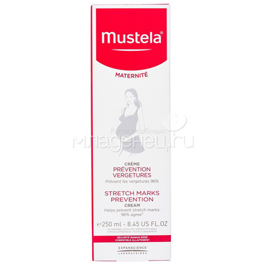 Крем для профилактики растяжек Mustela 250 мл 2