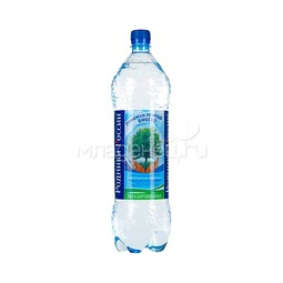 Вода минеральная Родники России 1,5 л Негазированная 1,5 л (пластик)