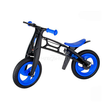 Велобалансир-беговел Hobby-bike Fly B черная оса Blue/Black 2