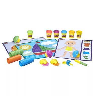 Игровой набор Play-Doh Текстуры и инструменты 1