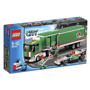Конструктор LEGO City 60025 Грузовик Гран При 1