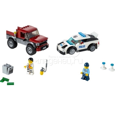Конструктор LEGO City 60128 Полицейская погоня 0