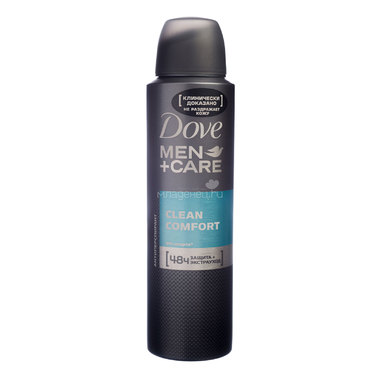 Дезодорант-аэрозоль Dove Men экстразащита и уход 150 мл 0