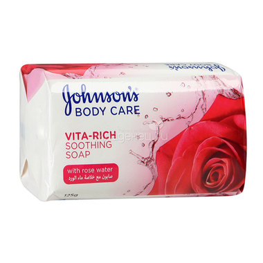 Мыло Johnson's Body Care Vita-Rich с розовой водой 125 гр 0