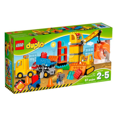 Конструктор LEGO Duplo 10813 Большая стройплощадка 0
