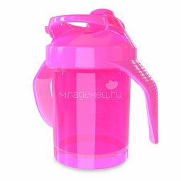 Поильник Twistshake Mini Cup 230 мл (с 4 мес) розовый