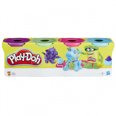 Игровой набор Play-Doh 4 баночки в ассортименте (обновленный) 0