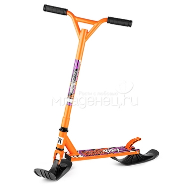 Самокат-снегокат Small Rider Combo Runner BMX с лыжами и колесами Оранжевый 1