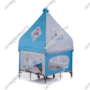 Манеж-кровать Jetem Quadro + With Canopy Crab House 0
