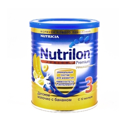 Детское молочко Nutricia Nutrilon Junior 400 гр №3 Банановый (с 12 мес)