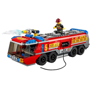 Конструктор LEGO City 60061 Пожарная машина для аэропорта 1