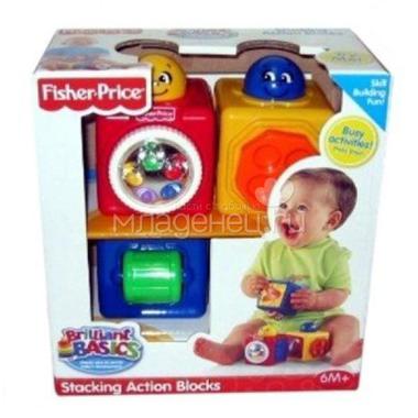 Развивающая игрушка Fisher Price Кубики с сюрпризами 0