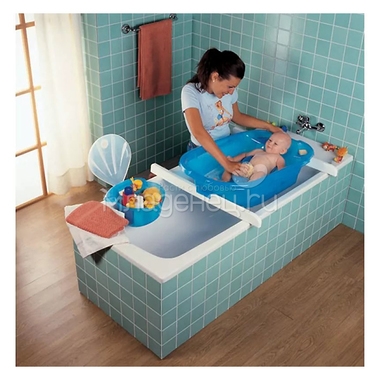 Ракушка для игрушек OK Baby Corall (для ванны), цвет голубой 2