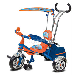 Велосипед Disney трехколесный Голубой с оранжевым
