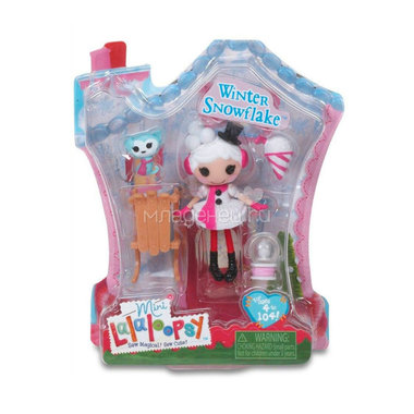 Кукла Mini Lalaloopsy с аксессуарами Winter Snowflake 1