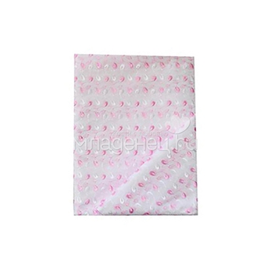 Комплект постельного белья Ангелочки кружевное полотно Бело-Розовый 0