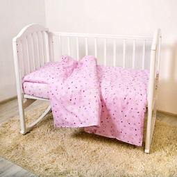 Комплект постельного белья  Споки Ноки бязь100% хлопок Мишки (розовый, голубой)
