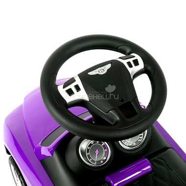 Каталка-автомобиль RT Bentley с музыкой Фиолетовая Металлик 2