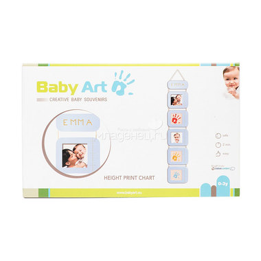 Ростомер Baby Art с отпечатками 2