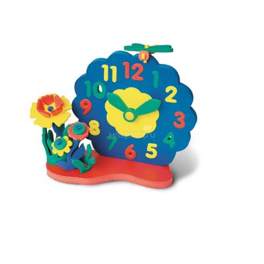 Развивающая игрушка Флексика Часы Цветы 0