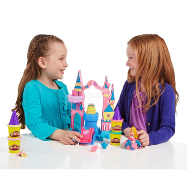 Игровой набор Play-Doh Чудесный замок Авроры 4