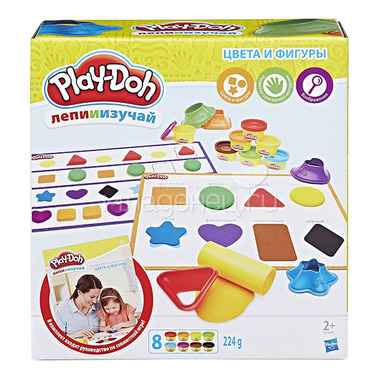Игровой набор Play-Doh Цвета и формы 0