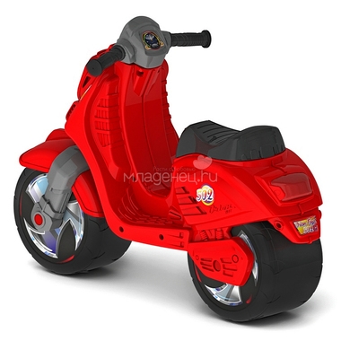 Каталка-мотоцикл ОР502 Скутер Красный 1