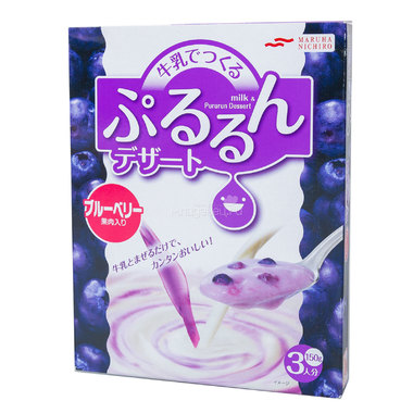 Смесь Maruha Nichiro для молочного десерта 150 гр С кусочками черники (с 3 лет) 0