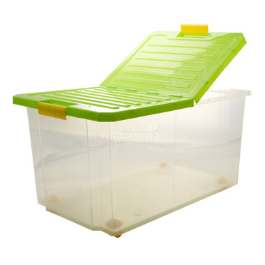Ящик для хранения игрушек BranQ Unibox Зеленый 57л 0
