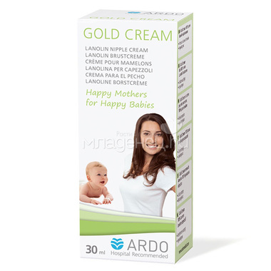 Ланолиновый крем для сосков Ardo Gold Cream, 30мл 2