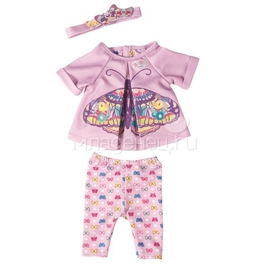 Одежда для кукол Zapf Creation Baby Born Удобная одежда для дома 0