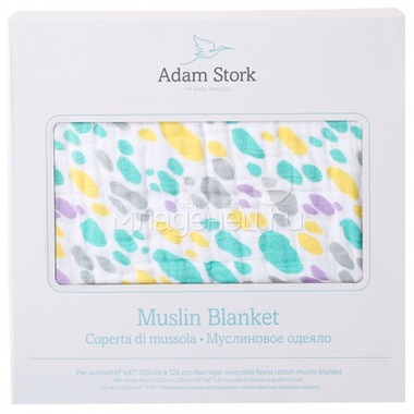 Одеяло Adam Stork муслиновое Candy Dream 4