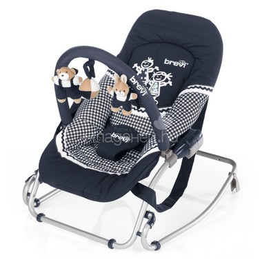 Кресло-качалка Brevi Baby Rocer с игрушками 558ST 87 0