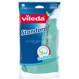 Перчатки Vileda Standard с напылением р-р M