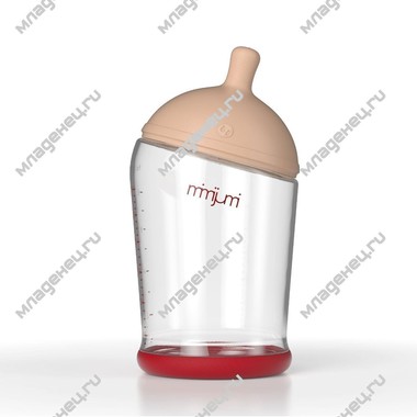 Бутылочки для кормления Mimijumi VERY HUNGRY 240 мл (с 0 до 6 мес) 1