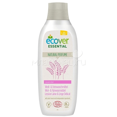 Жидкость для стирки шерсти и шелка Ecover Essential 1л 0