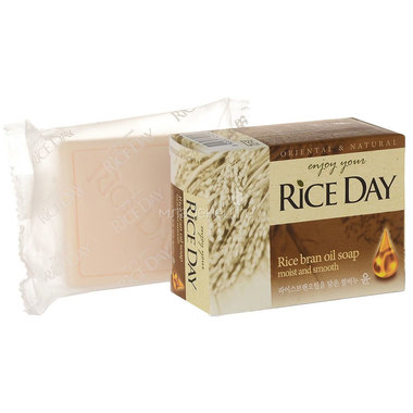 Мыло туалетное CJ Lion 100 гр Rice Day с экстрактом рисовых отрубей 0