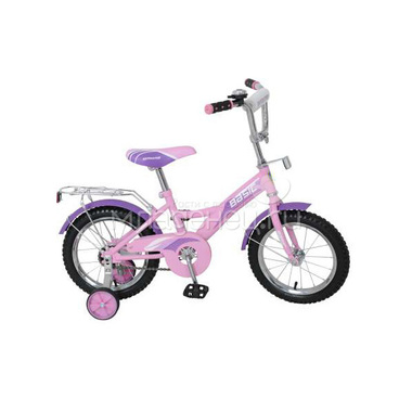 Велосипед 14" Navigator Basic Розовый/Фиолетовый Матовый 0