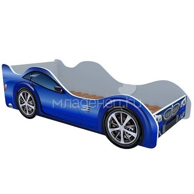 Кровать-машина Кроватка5 БМВ Синяя 0