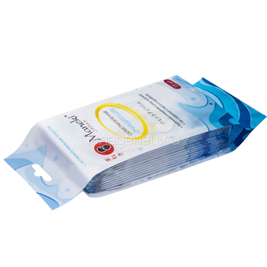 Салфетки влажные Maneki Kaiteki антибактериальные очищающие с антибактериальным эффектом (в индивидуальной упаковке) 15 шт 1