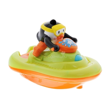 Игрушка для ванны Hap-p-Kid Пингвиненок на катере 0