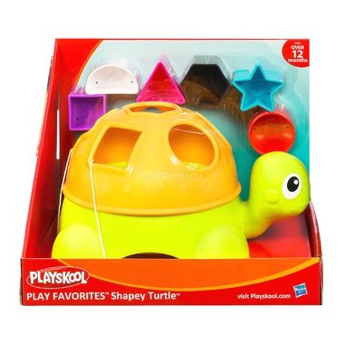 Развивающая игрушка Playskool Веселая черепаха с формочками 2