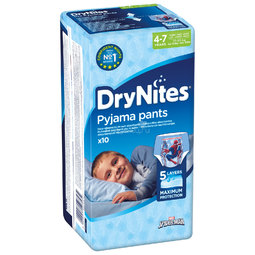 Трусики Huggies DryNites ночные для мальчиков 4-7 лет 17-30 кг (10 шт)