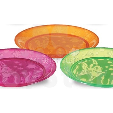 Набор детских тарелок Munchkin Пластиковые 5 шт (с 6 мес) 4