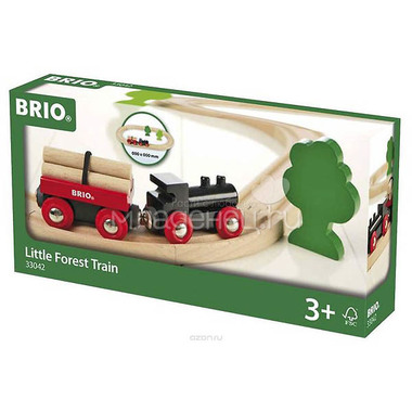 Игровой набор BRIO Железная дорога с грузовым поездом, 18 элементов 1