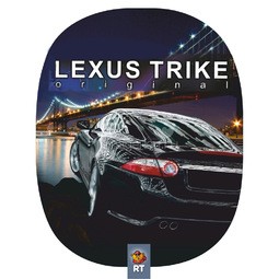 Велосипед RT Lexus Trike Grand Print Deluxe 2014 Графитовый матовый