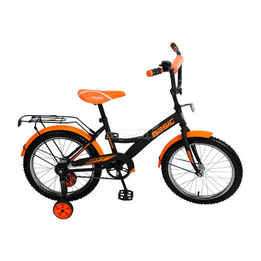 Велосипед 18" Navigator Basic Черный/Оранжевый Матовый 0