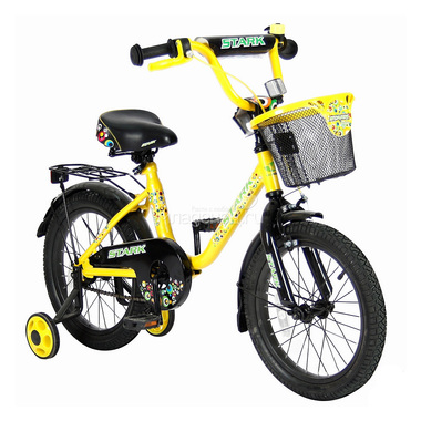 Велосипед двухколесный VeloLider 16" Lider Stark 16U-009 Желтый/Черный 1