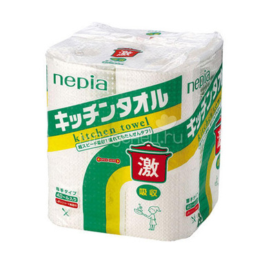 Полотенца бумажные Nepia 50 листов 4 шт 0