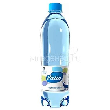 Вода финская родниковая Valio 0,5 л (с 3 лет) пластик 0
